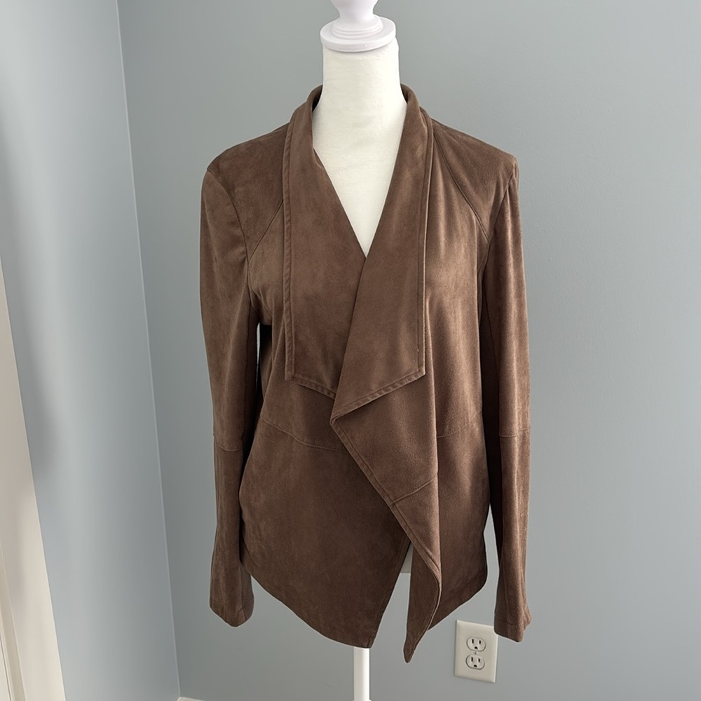 Women’s size medium faux suede jacket